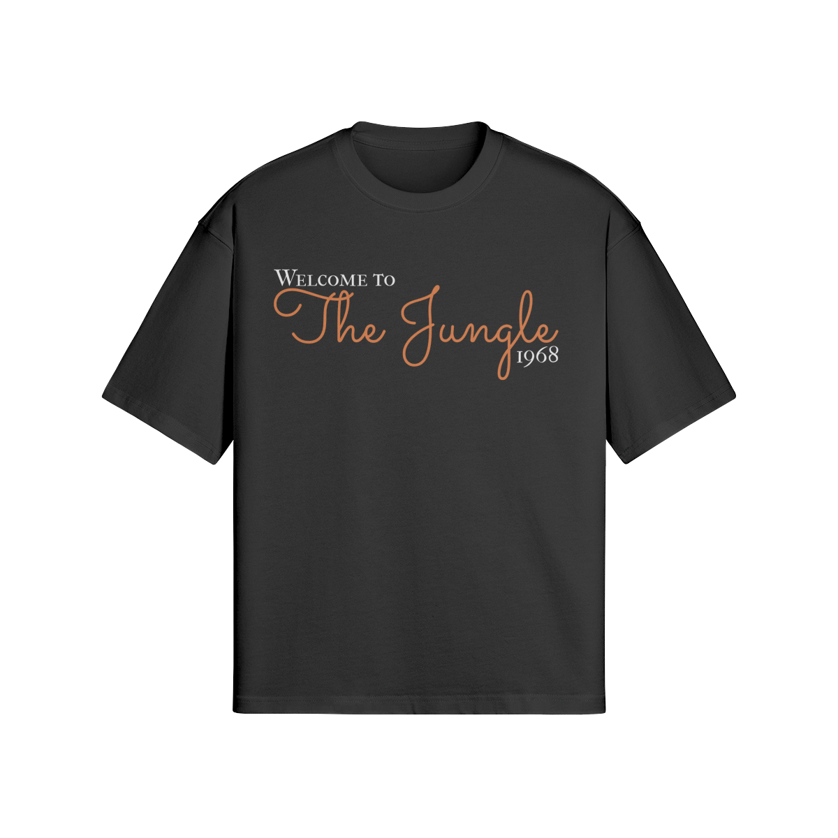 Welcome to The Jungle Black Tee