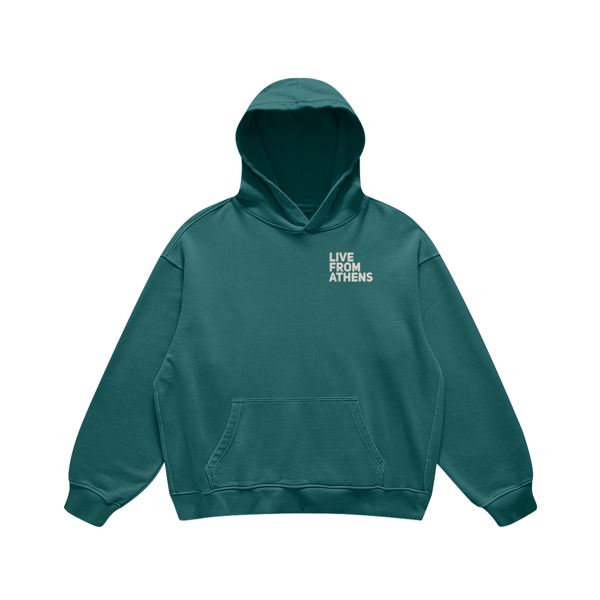 Emerald green hoodie sale