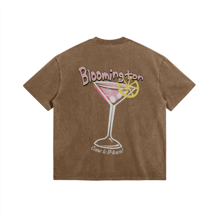 Bloomington Martini Brown Tee