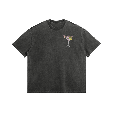 Bloomington Martini Dark Gray Tee