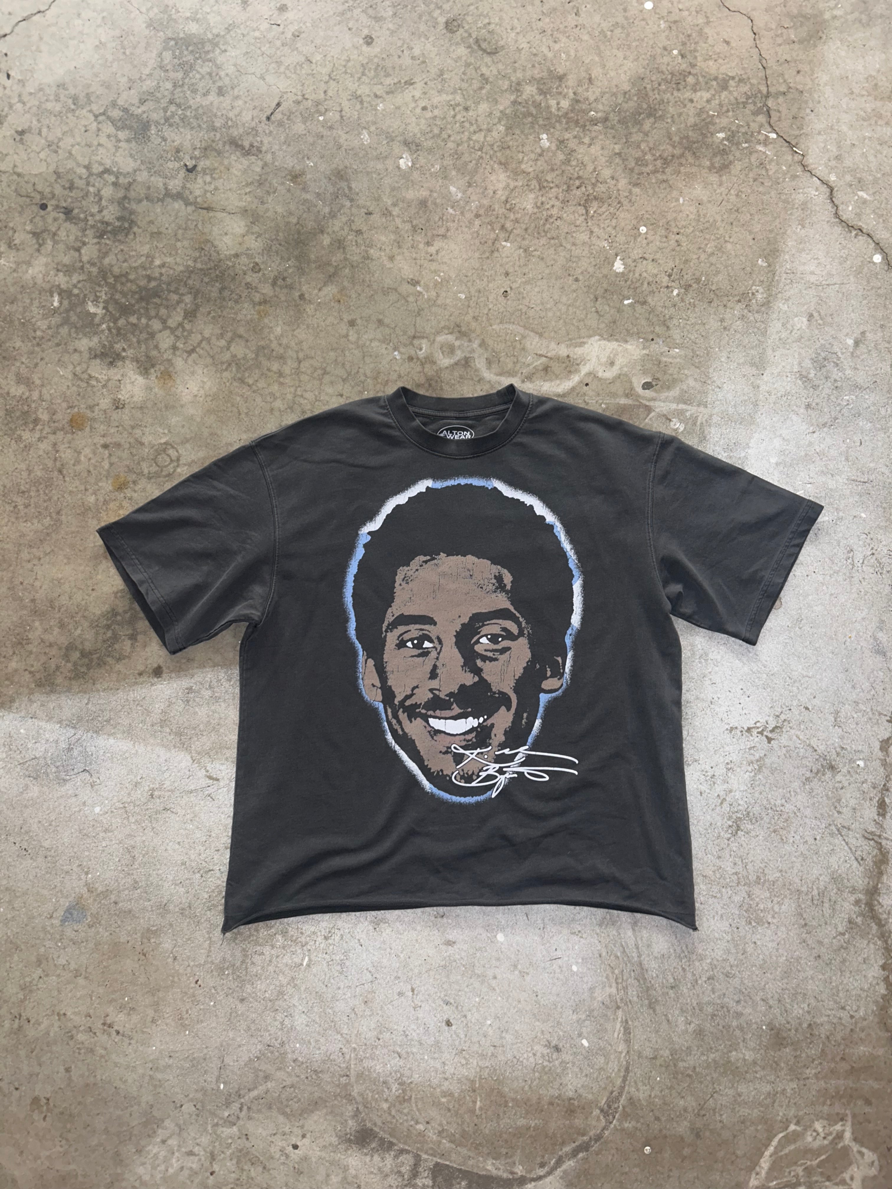 Kobe Big Head Dark Gray Tee