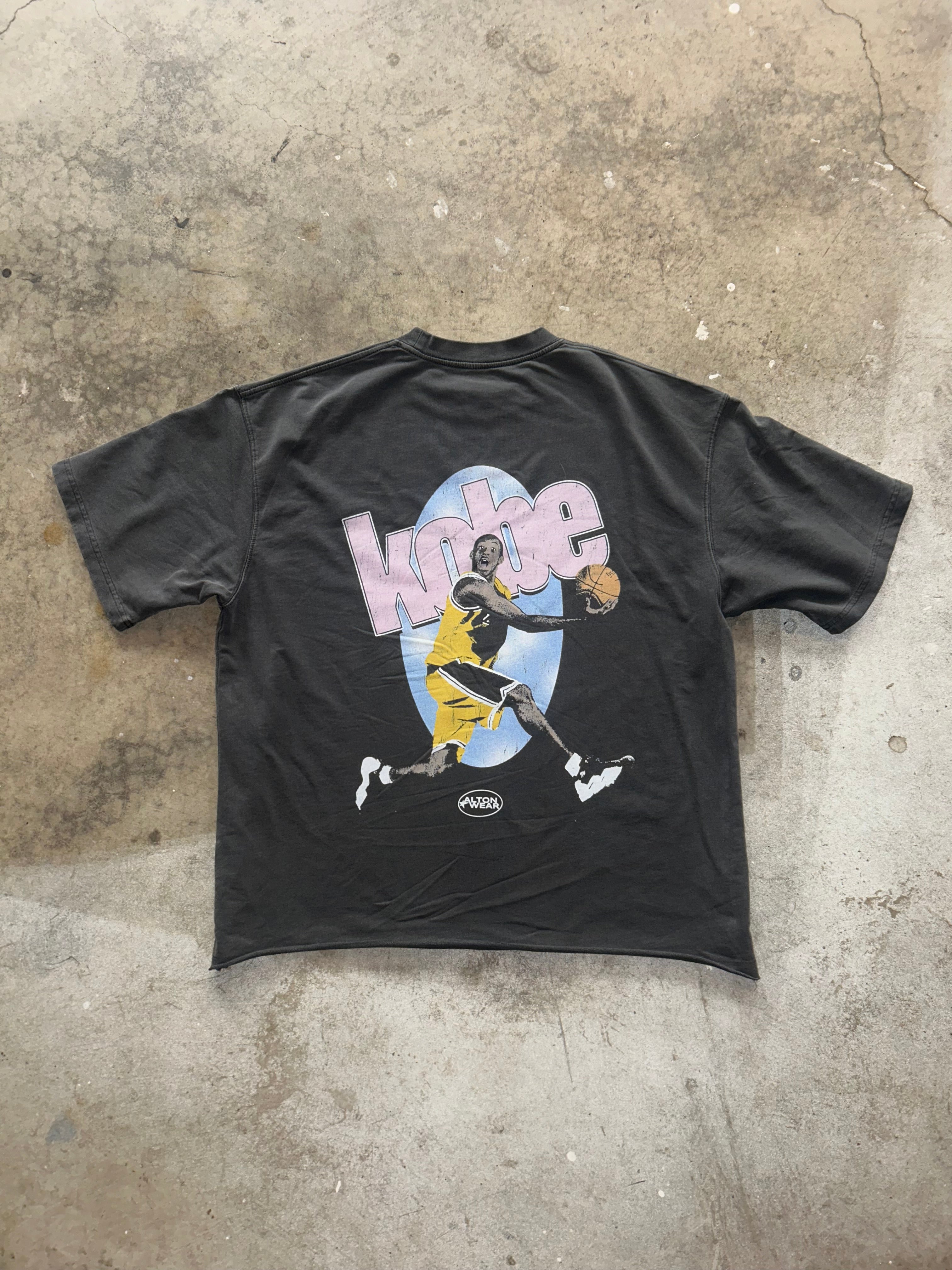 Kobe Big Head Dark Gray Tee