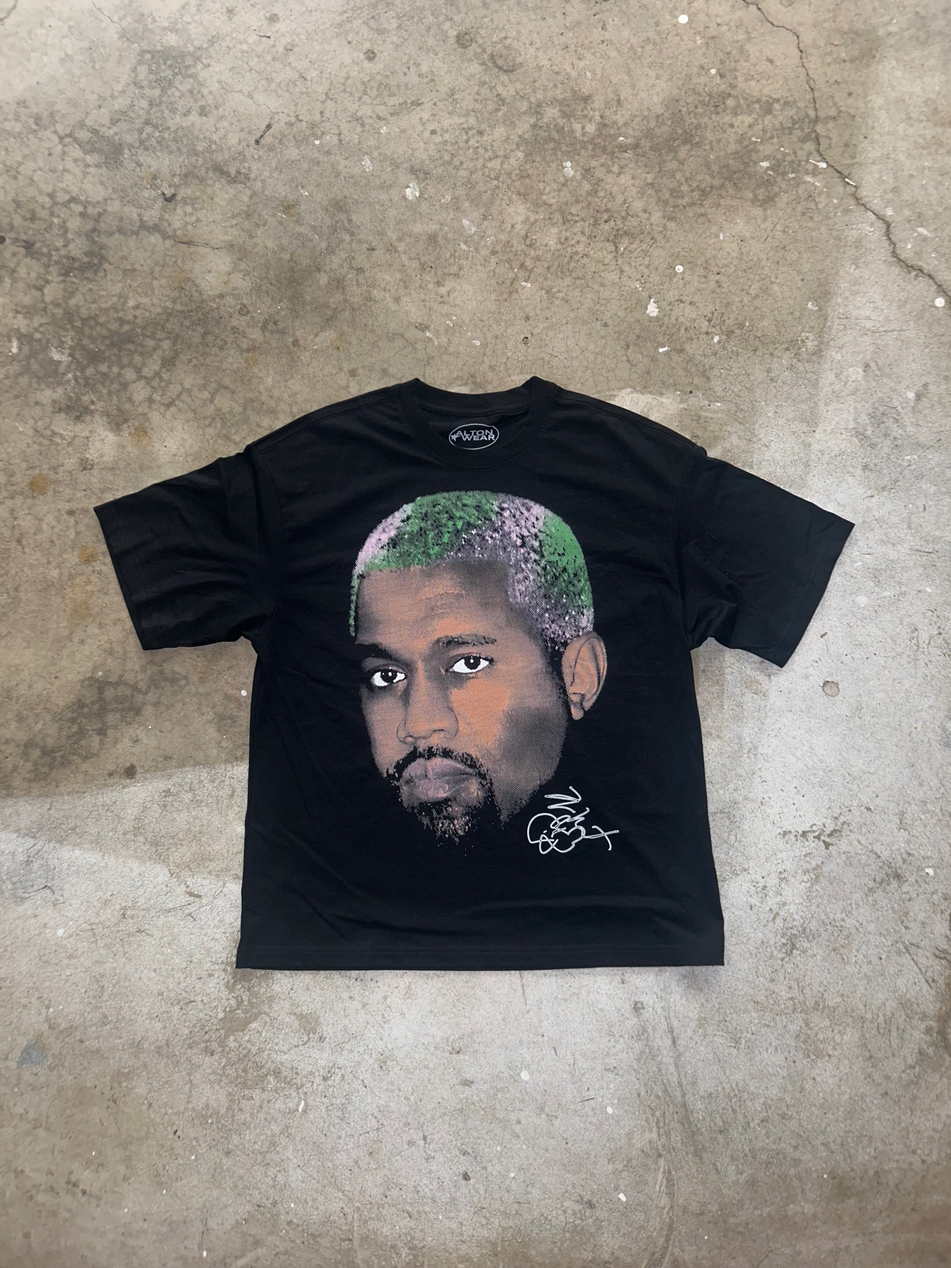 Kanye West Big Head Oversized Tee