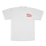 Only in Athens White Tee