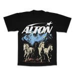 "Relentless" Black Tee