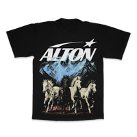 "Relentless" Black Tee