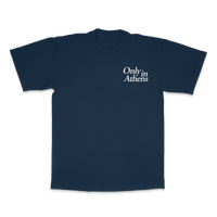 Only in Athens Navy Tee