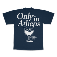 Only in Athens Navy Tee