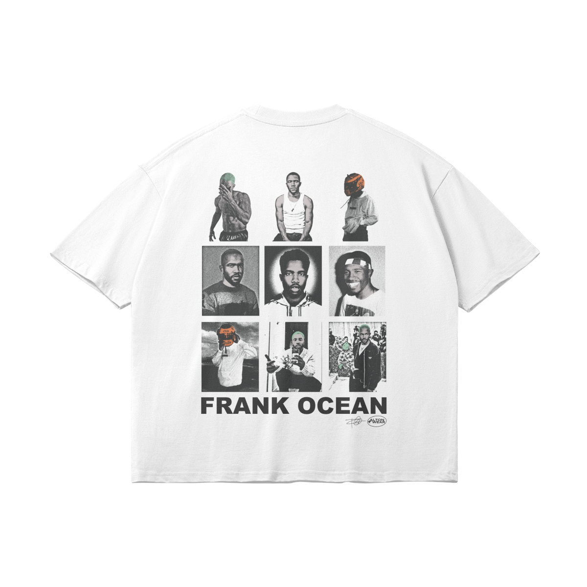 Frank Ocean Big Head Oversized Tee