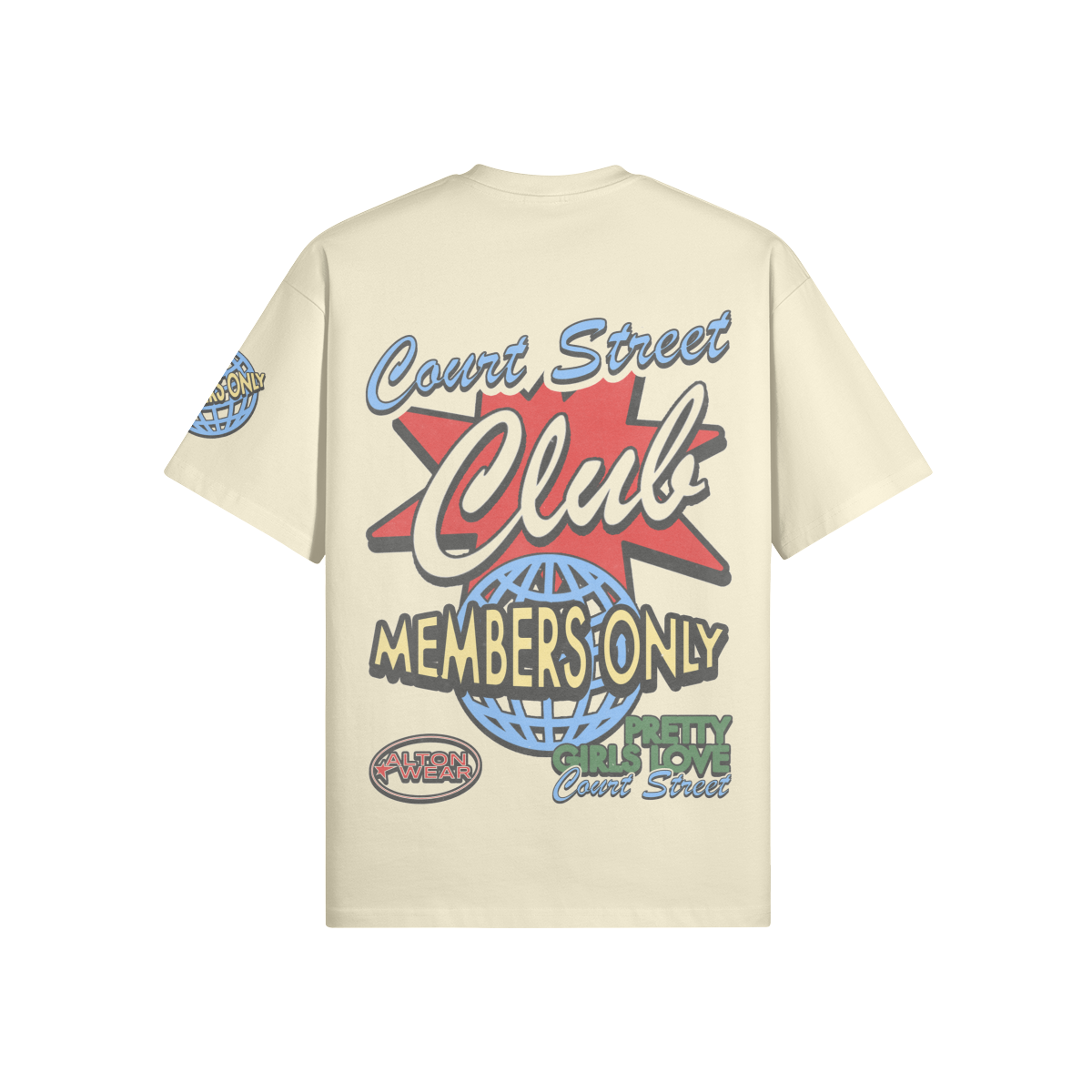 Court Street Club White Rock Tee