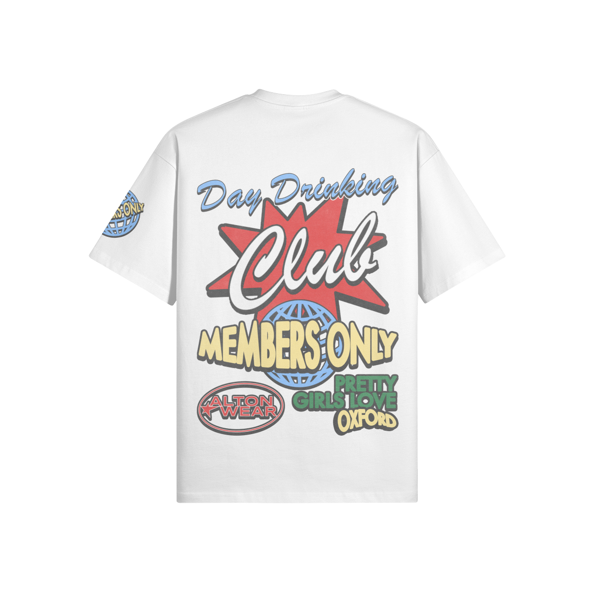 Day Drinking Club White Tee