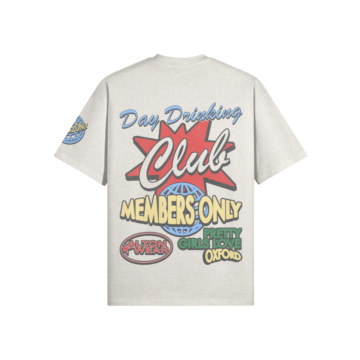 Day Drinking Club Heather Gray Tee