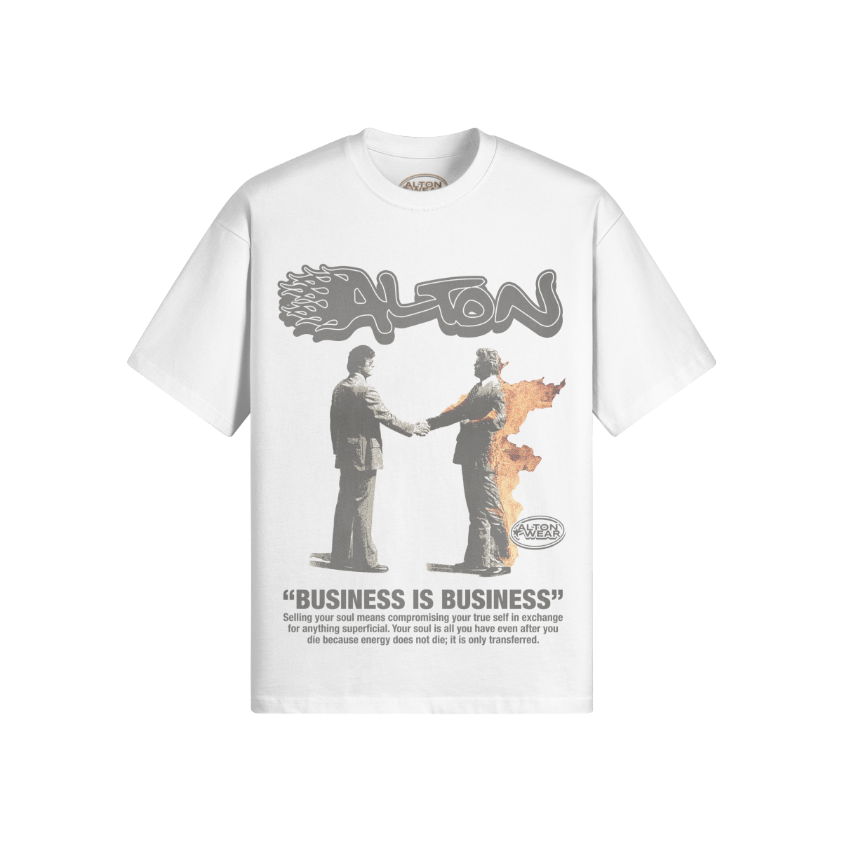 Business is Business White Tee