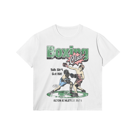 Boxing Club White Tee