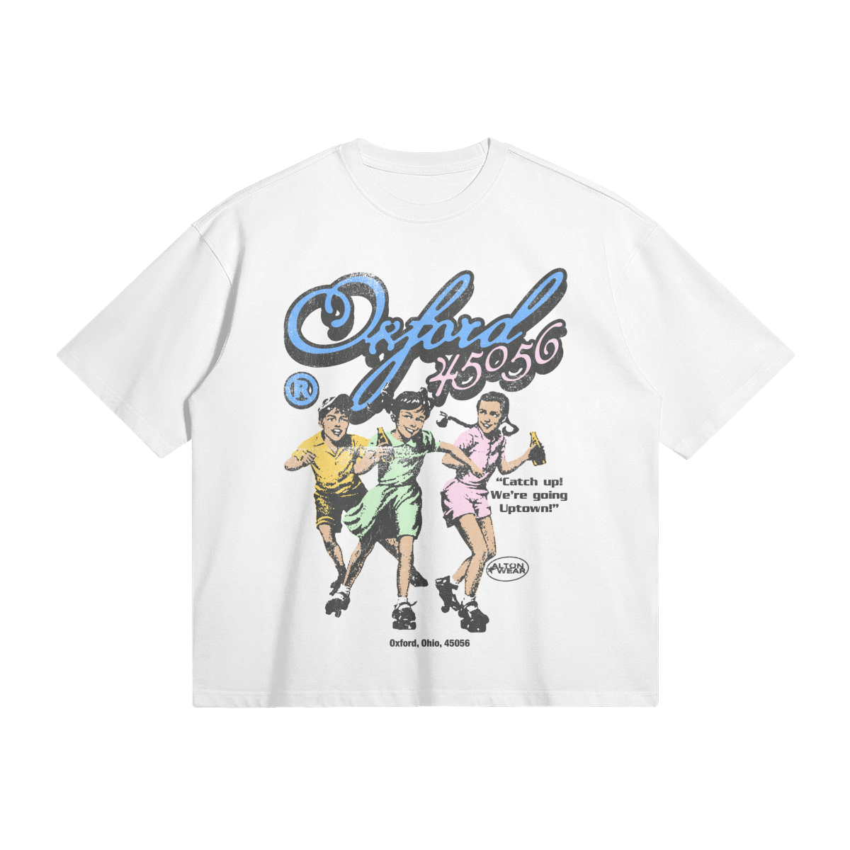 Oxford Catch Up White Tee