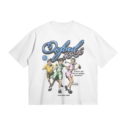 Oxford Catch Up White Tee