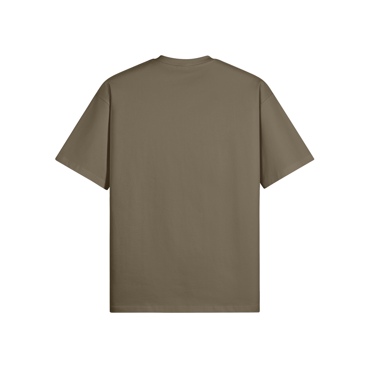 "Rated R" Vintage Cowboy Dark Taupe Oversized Tee