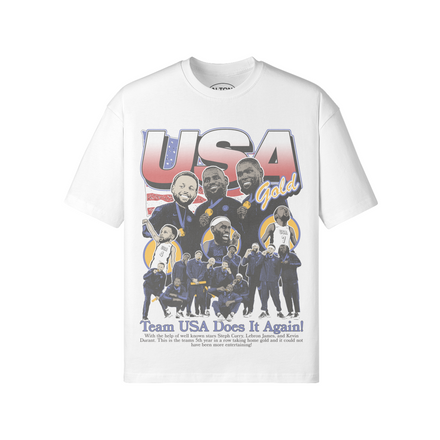 Team USA White Tee