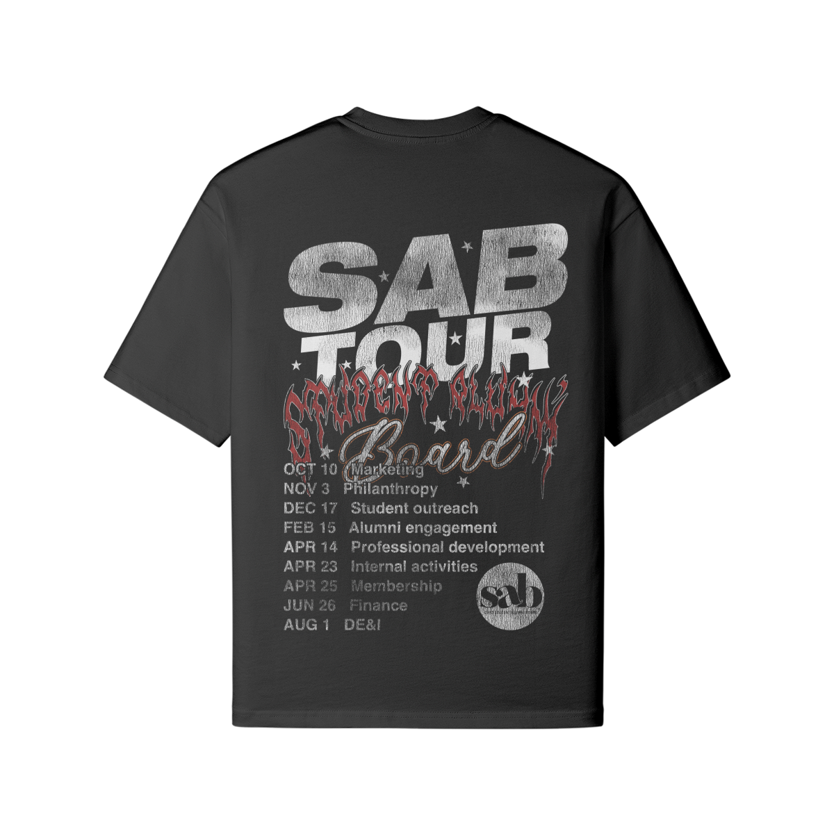 SAB Tour shirt