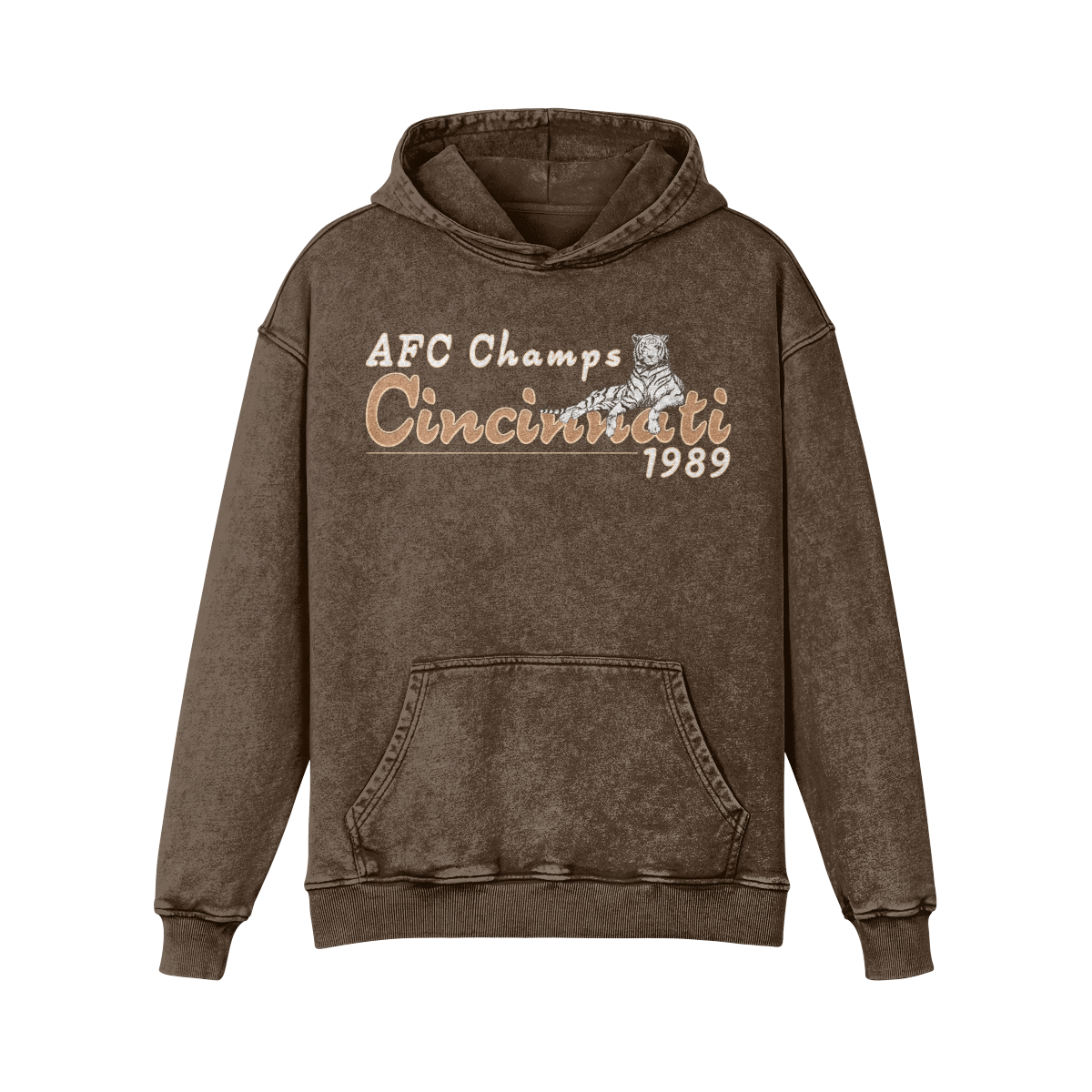 Cincinnati Bengals Brown Hoodie