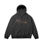 Welcome to The Jungle Black Zip-up