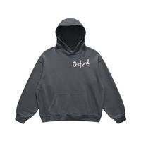 Come Uptown Gray Hoodie in Pink