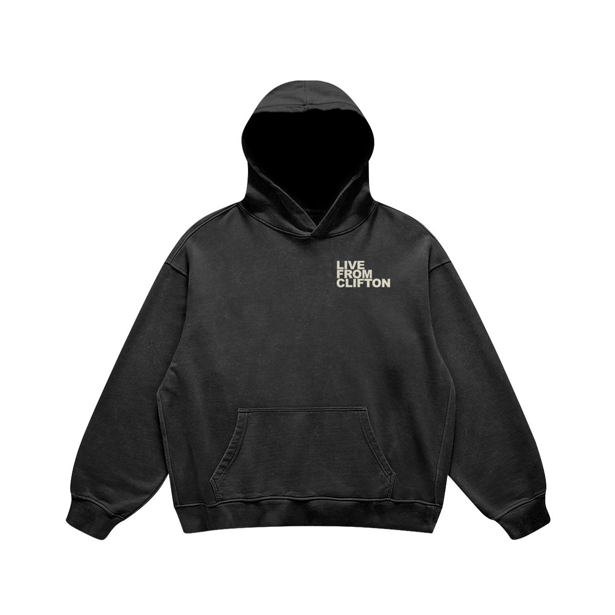 Live From Clifton Black Hoodie