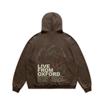 Live From Oxford Brown Hoodie