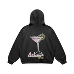 Saturday on Court Street Black Hoodie