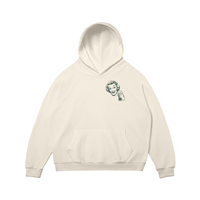 It's Saturday on Court Rice Apricot Fleece Hoodie