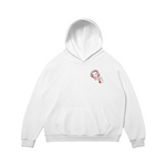 It's Saturday on Court White Fleece Hoodie
