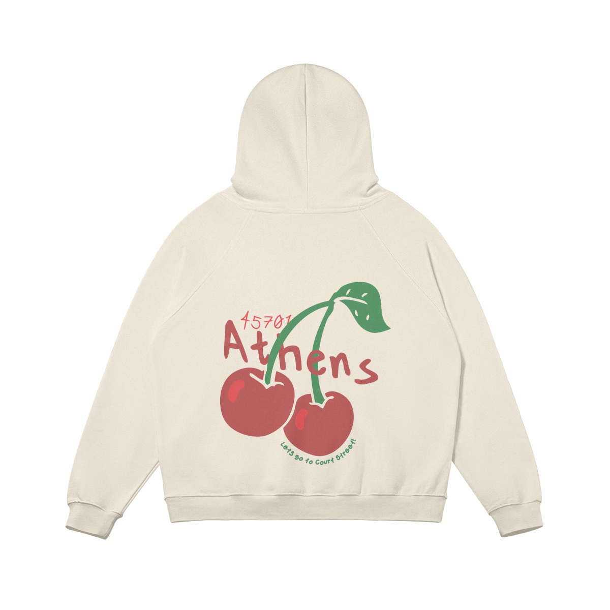 Athens Cherries Rice Apricot Hoodie