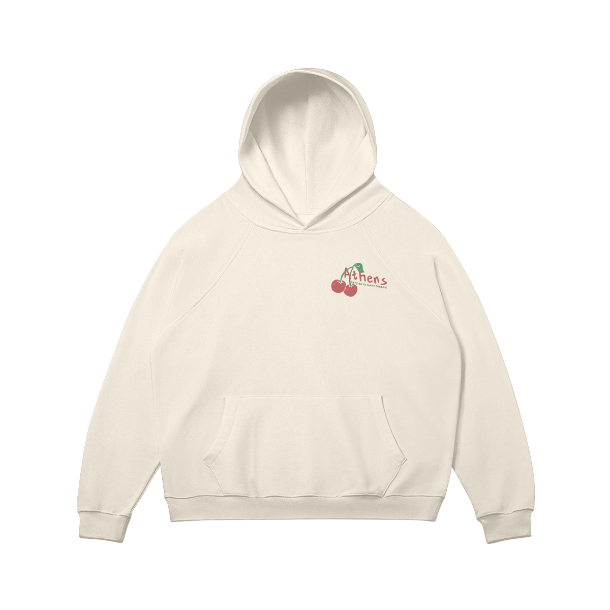 Athens Cherries Rice Apricot Hoodie