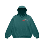 Athens Cherries Blueish Geen Hoodie