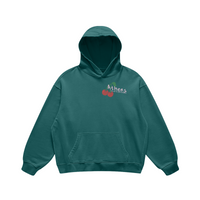 Athens Cherries Blueish Geen Hoodie
