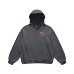 High Street Cherries Carbon Gray Hoodie