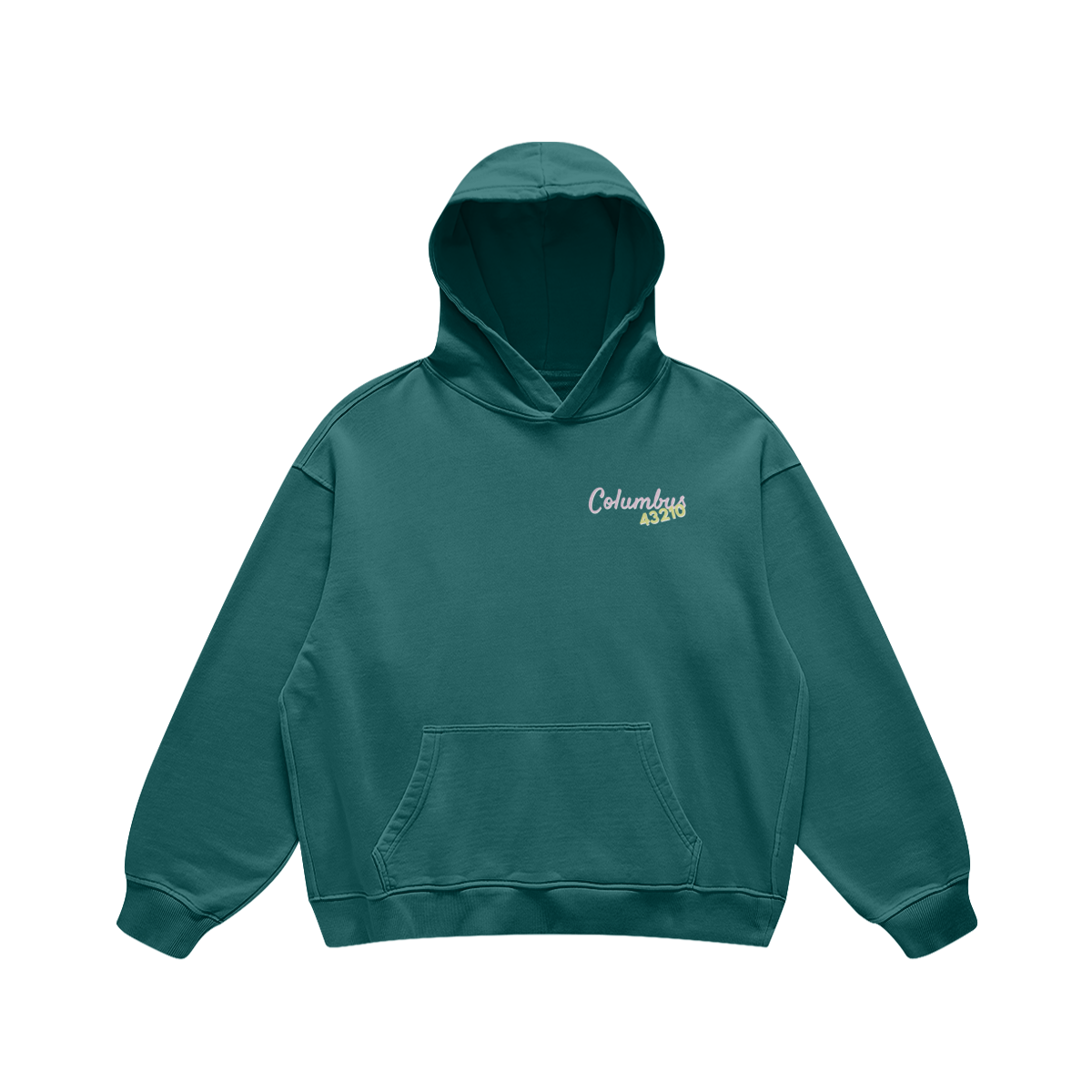 Saturdays on High Street Blueish Green Hoodie