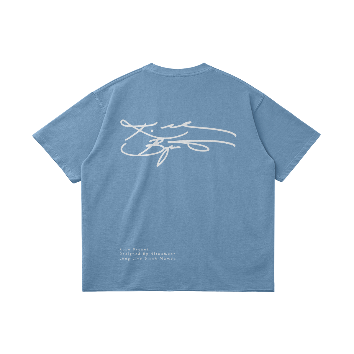 Kobe Bryant Blue Oversized Tee