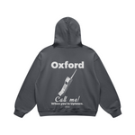 Call Me When You're Uptown Carbon Gray Hoodie