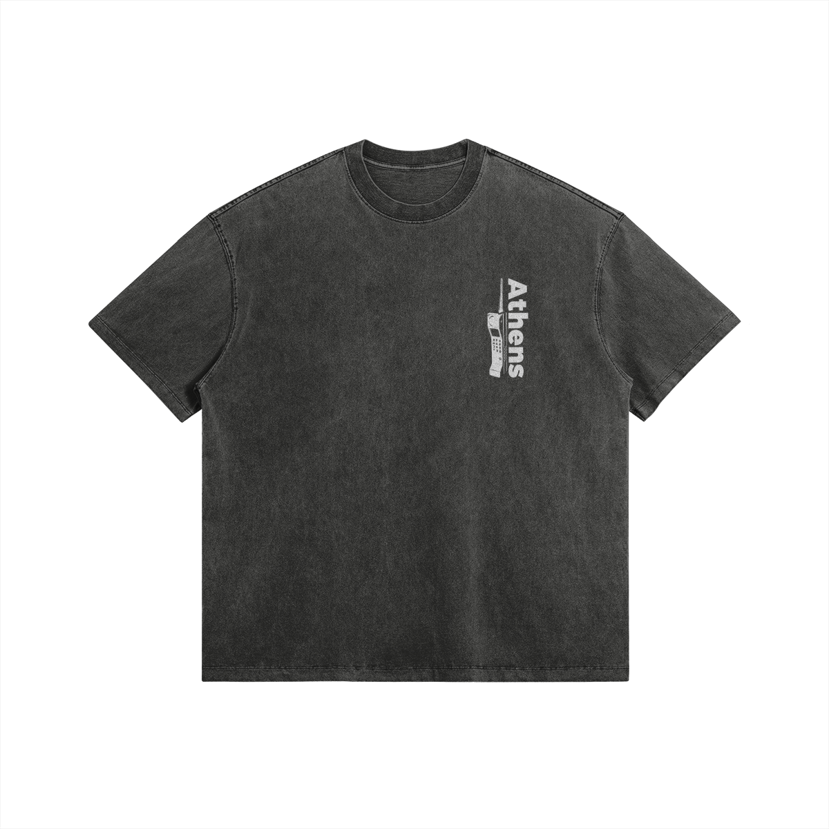 Call Me On Court Street Dark Gray Tee