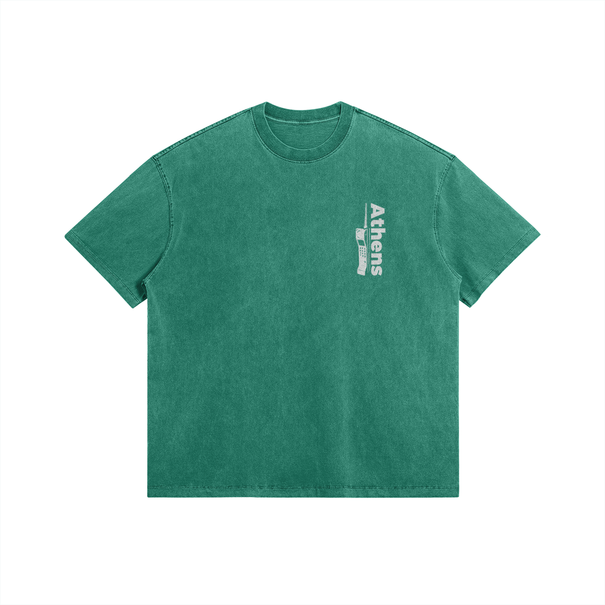 Call Me On Court Street Viridian Tee