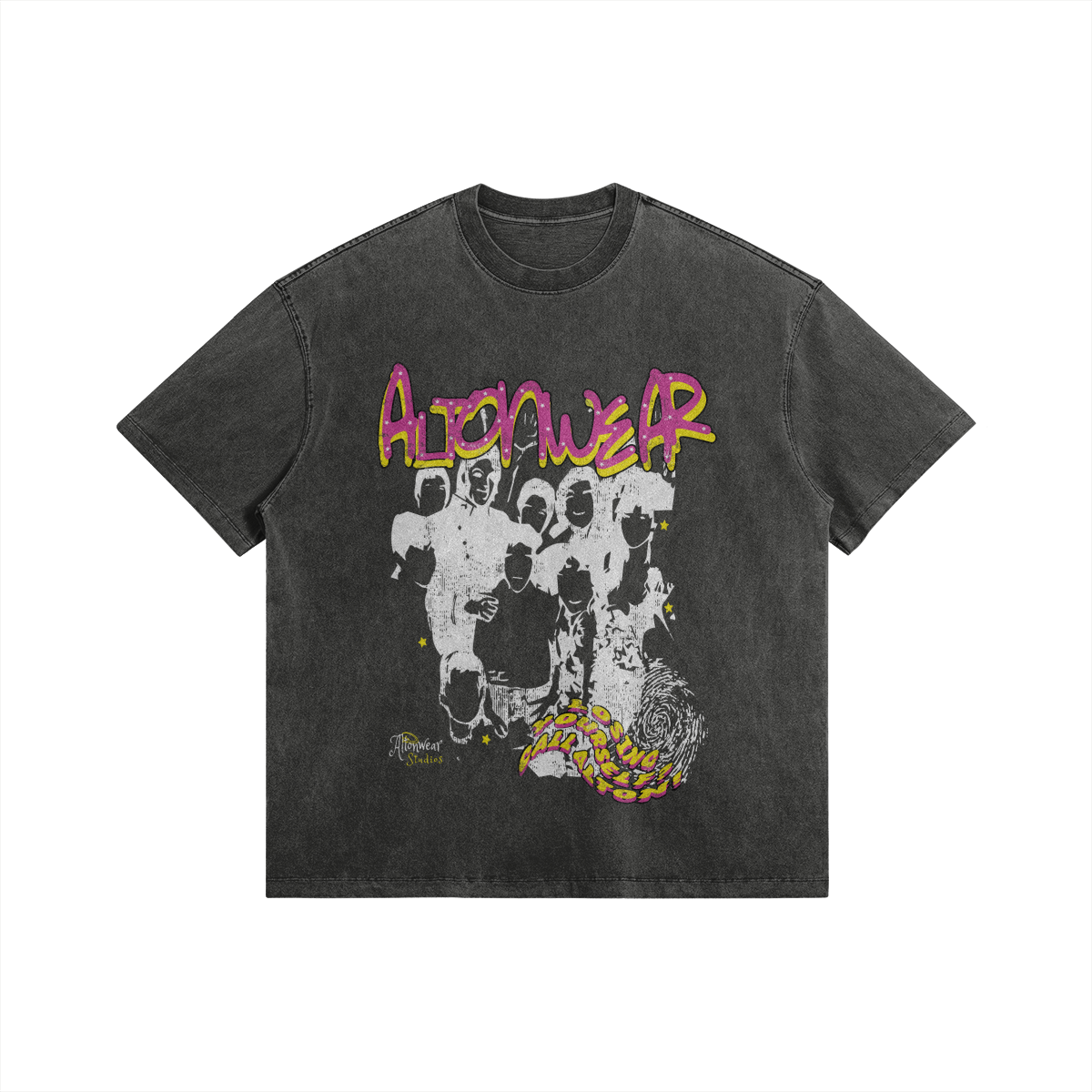 AltonWear Washed Graphic Tee