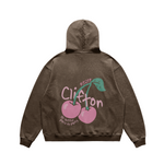 Clifton Cherries Brown Hoodie