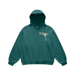 Clifton Martini Blueish Green Hoodie
