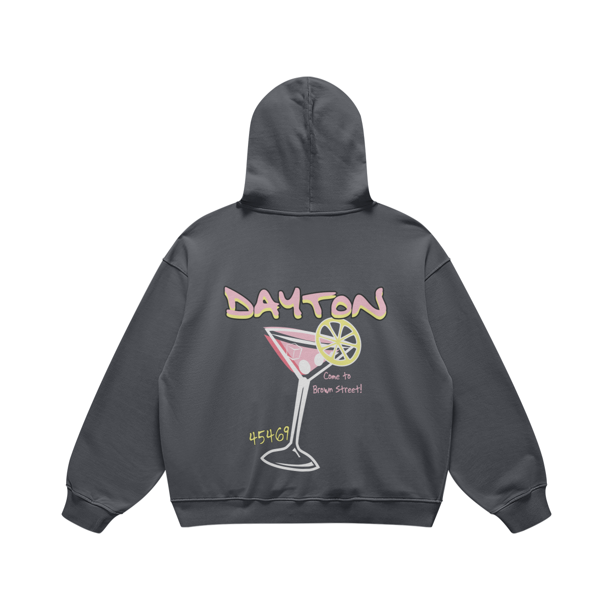 Dayton Martini Carbon Gray Hoodie