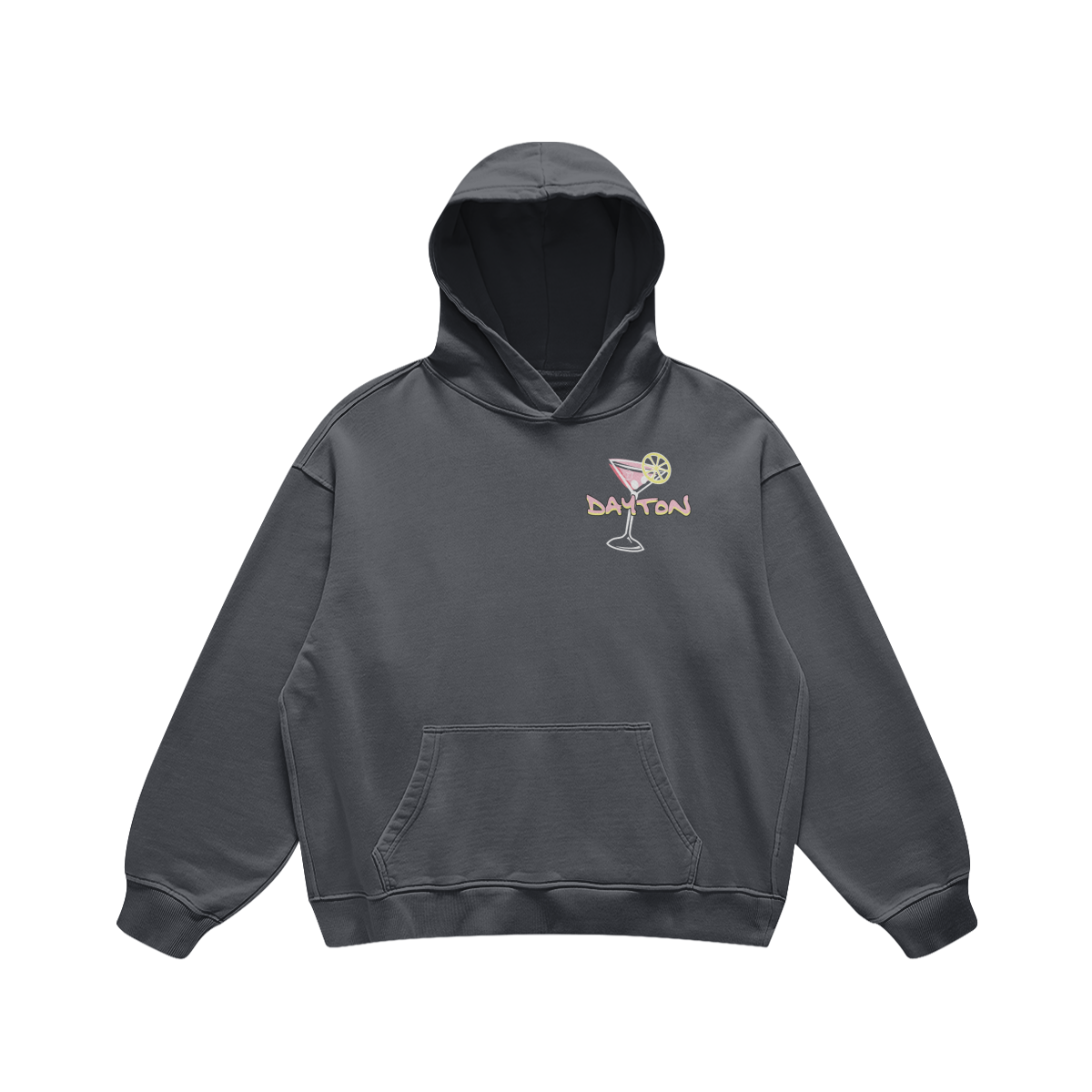 Dayton Martini Carbon Gray Hoodie