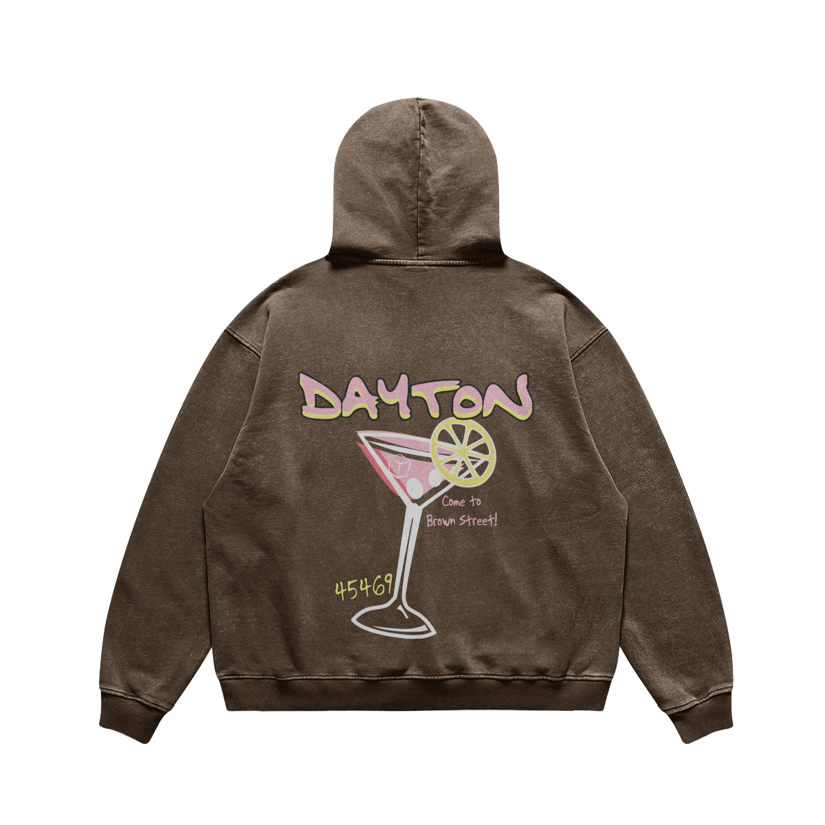 Dayton Martini Brown Hoodie