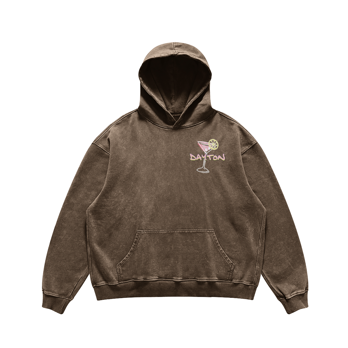 Dayton Martini Brown Hoodie