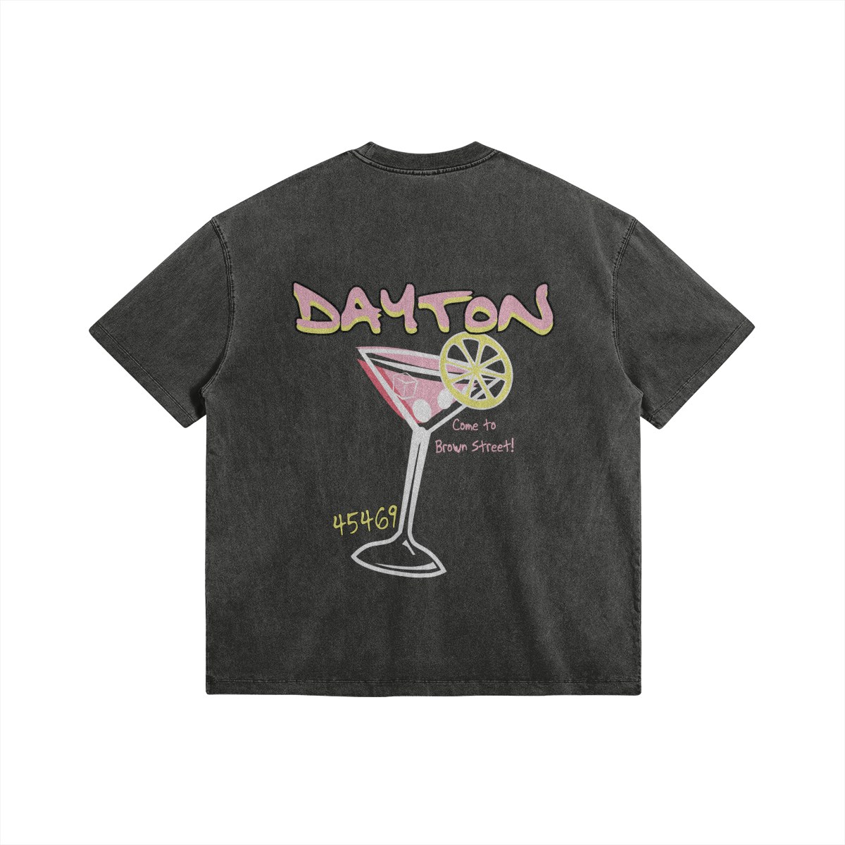 Dayton Martini Dark Gray Tee