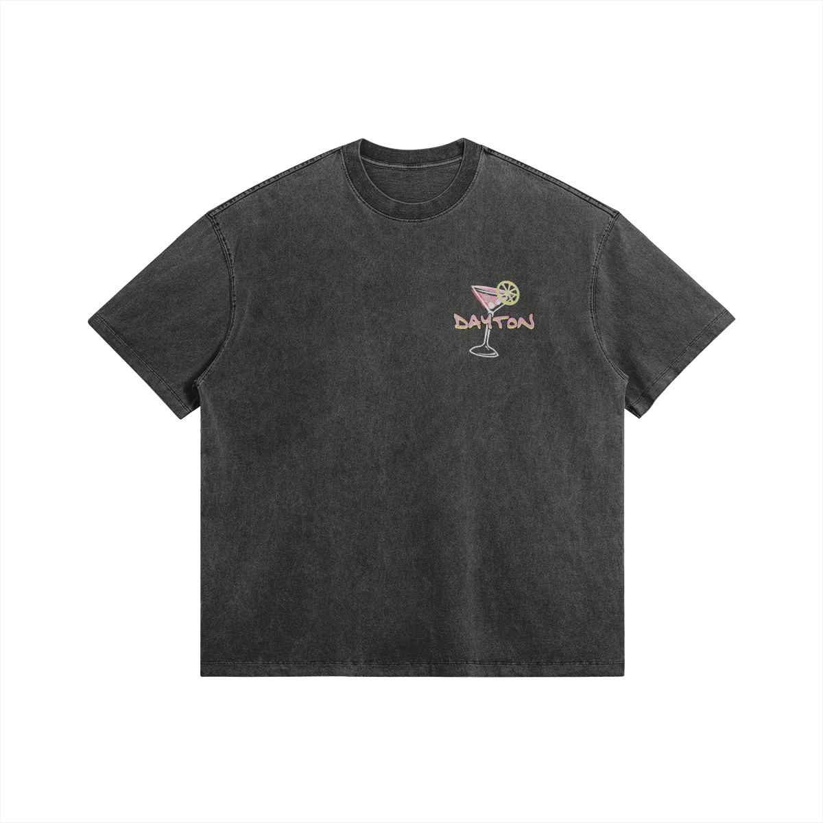 Dayton Martini Dark Gray Tee